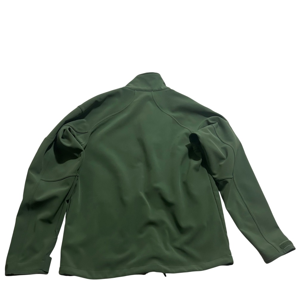 Marmot Mens Green Softshell Fleece Lined Full Zip Jacket Y80190 Size Medium - Picture 6 of 8